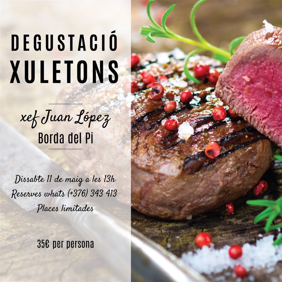 Degustació Xuletons